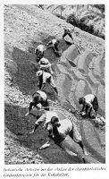 view M0010562: People at creating terraces for the cultivation of coca