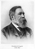 view M0010276: Portrait of Friedrich Engels (1820-1895)