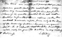 view M0011021: Autograph letter from Lynman Spalding to Benjamin Waterhouse, 10th September 1800