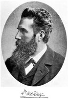 view M0010903: Portrait of Wilhelm Conrad Roentgen (1845-1923)