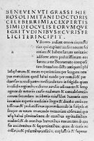 view M0010686: Page from Grassi: <i>De oculis eorumque</i>, 1474