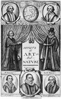 view M0010877: Wecker: <i>Secrets of art and nature</i>, 1660: title page with portraits