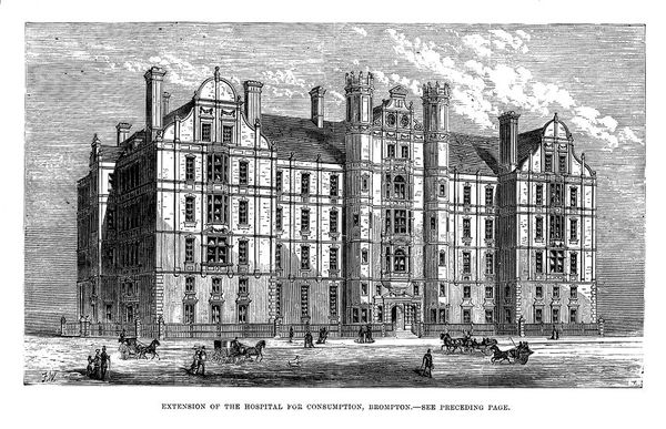 M0010293: Extension of the hospital for consumption, Brompton