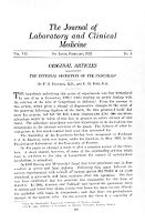 view M0010839: Banting and Best: "The internal secretion of the pancreas", 1922