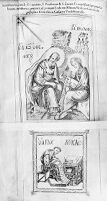 view M0010841: Saint Luke and Saint Prochorus, 9th century
