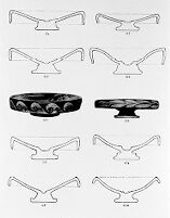 view M0009528: Red figure plates, Italian 3rd century