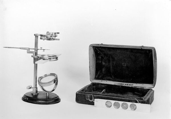 M0010944: Brass botanical microscope