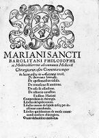 view M0010685: Santo: <i>Commentaria</i>, 1543: title page