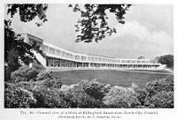 view M0010364EA: Killingbeck Sanatorium, Leeds: general exterior view / M0010364EB: Killingbeck Sanatorium, Leeds: view of the veranda and balcony