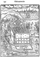 view M0010399EA: An Elizabethan medicine-chest for military surgery, from Clowes: <i>A profitable and necessarie booke of observations</i>, 1637