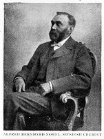 view M0009707: Portrait of Alfred Bernhard Nobel (1833-1896)