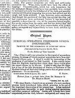 view M0009646: Correspondence regarding a surgical operation performed under sulphuric ether / M0009646EB: Correspondence regarding a surgical operation performed under sulphuric ether