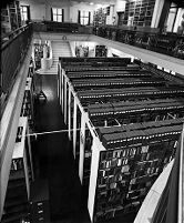 view M0011503: Wellcome library: view of library book stack