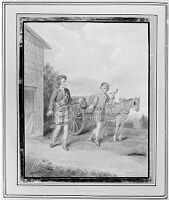 view M0011599: "Metamorphosis", from Foot: <i>The Life of John Hunter</i>, 1794
