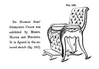 view M0011135: Operating chair exhibited by Mr Mayer and Mr Meltzer