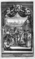 view M0011079: Cohausen: <i>Dissertatio satyrica physico-medico-moralis</i>, 1716: frontispiece