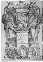 view M0011854: Reproduction of the title page from Ricettario fiorentino di nuovo illustrato, 1957
