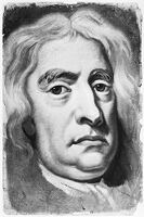 view M0011291: Portrait of Isaac Newton (1642-1727)