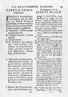 view M0011087: Ruysch: <i>Thesaurus anatomicus primus</i>, 1739-1744: page 85