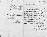 view M0012373: Letter regarding payment to Sir Hans Sloane, 1703.