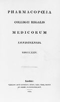 view M0012551: Title page of <i>Pharmacopoeia Collegii Regalis Medicorum Londinensis</i>, 1824