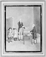 view M0011615: "Aura popularis", from Foot: <i>The Life of John Hunter</i>, 1794