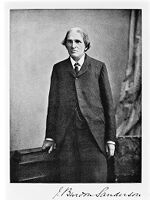view M0011894: Reproduction of a portrait of Sir John Scott Burdon-Sanderson, 1st Baronet (1828-1905), English physiologist