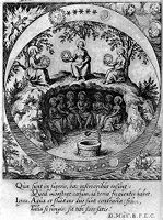 view M0012390: Frontispiece from <i>Musaeum Hermeticum...</i>, 1625