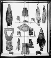 view M0012319: Section II on Medicine Men in the Gallery of Primitive Medicine, Wellcome Historical Medical Museum, 1946