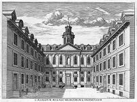 view M0012549: Illustration of the Royal College of Physicians, Warwick Lane