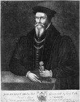 view M0011981: Portrait of John Caius, also known as Johannes Caius and Ioannes Caius (1510-1573), English physician