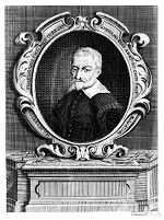 view M0012157: Reproduction of a portrait of Marco Aurelio Severino (1580-1656), Italian surgeon and anatomist, the frontispiece to his De abscessuum recondita natura, libri VIII, 1763