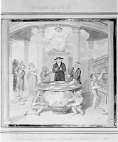 view M0011610: "Temple of folly", from Foot: <i>The Life of John Hunter</i>, 1794