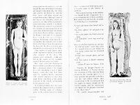 view M0013450: Page from 'Ivory Apes and Angels' paper on anatomical manikins.