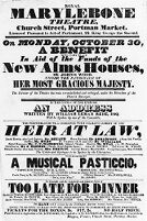 view M0013548: Poster advertising a benefit in aid of almshouses in St. John's Wood