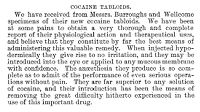 view M0013019: Text on Cocaine tabloids