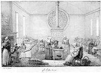 view M0013900: The Sisters of St. Vincent de Paul caring for the foundlings of Paris at the Hopital des Enfants-Trouvés