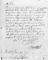 view M0014147: Autograph letter from Baron Thomas Dimsdale, dated 27 June 1777
