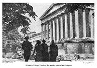 view M0013285: Exterior of the University College, London