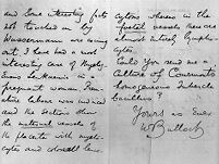 view M0013344: Pages from letters between Paul Ehrlich and William Bullock