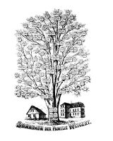 view M0013459: Illustration of the family tree of the Weigert Family