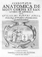 view M0013866: Harvey: <i>De motu cordis</i>, 1628: titile page