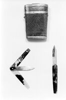 view M0014148: Lancets and lancet case, 18th century