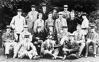 view M0013061: Group portrait of the Cambridge University Natural Science Club