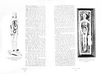 view M0013448: Page from 'Ivory Apes and Angels' paper on anatomical manikins.