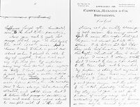 view M0013182: Letter from Henry Wellcome to his parents, 1874