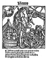 view M0013231: Illustration of a bathing scene