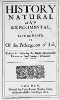 view M0013788: Bacon: <i>History Natural and Experimental of Life and Death</i>, 1658