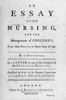 view M0013055: Title page from <i>An essay upon nursing and the management of children…</i>, 1749