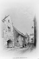 view M0013559: God's House, Southampton, from Clay: <i>The medieval hospitals of England</i>